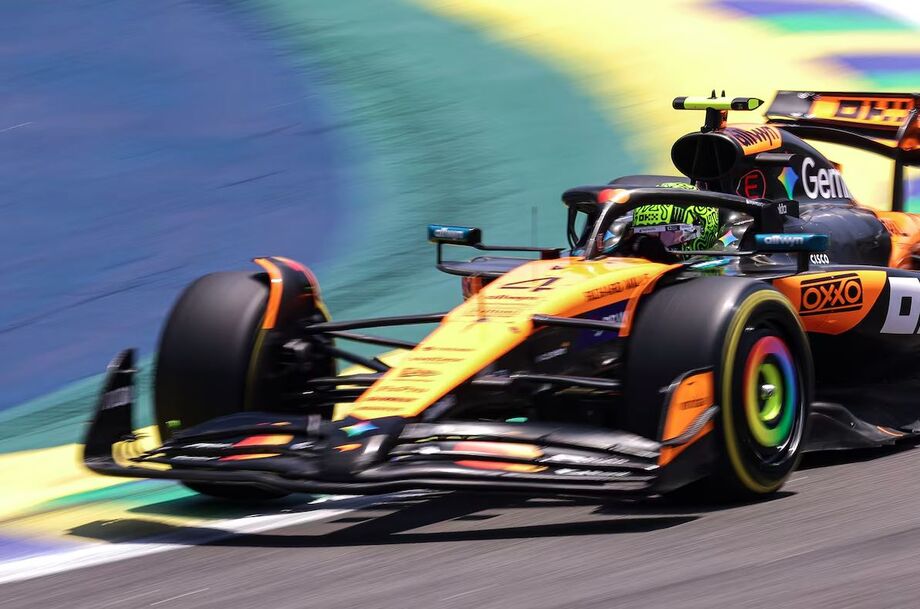 Lando Norris crava a pole para a corrida sprint em Interlagos
