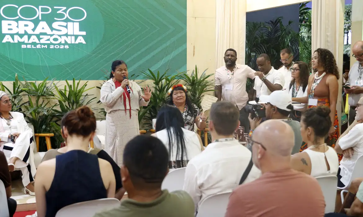 Anúncio dos projetos ocorreu no Pavilhão dos Círculos dos Povos, durante a COP30, em Belém.
