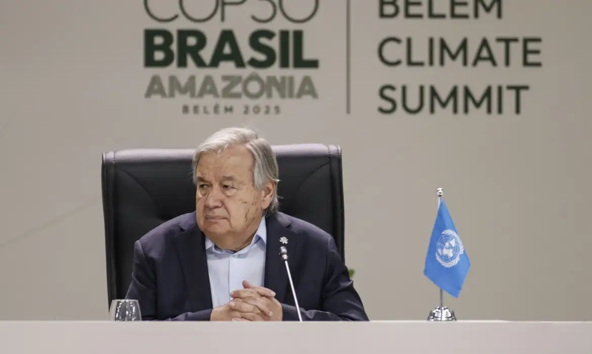 António Guterres reforçou que o mundo já ouviu desculpas suficientes e cobrou ação imediata na COP30.