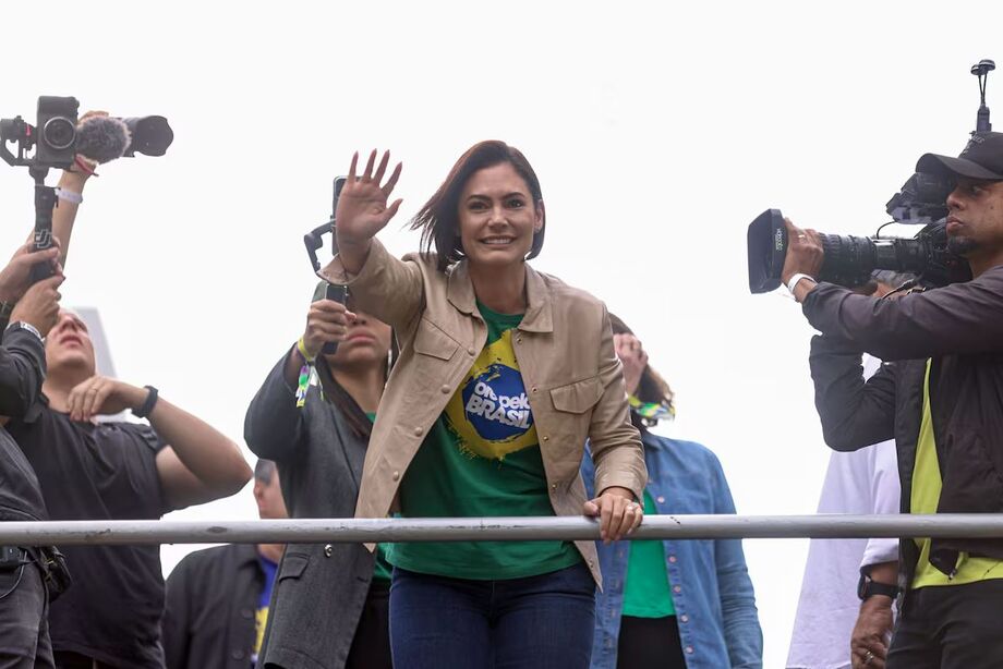 A ex-primeira-dama Michelle Bolsonaro é cotada para ser candidata em 2026