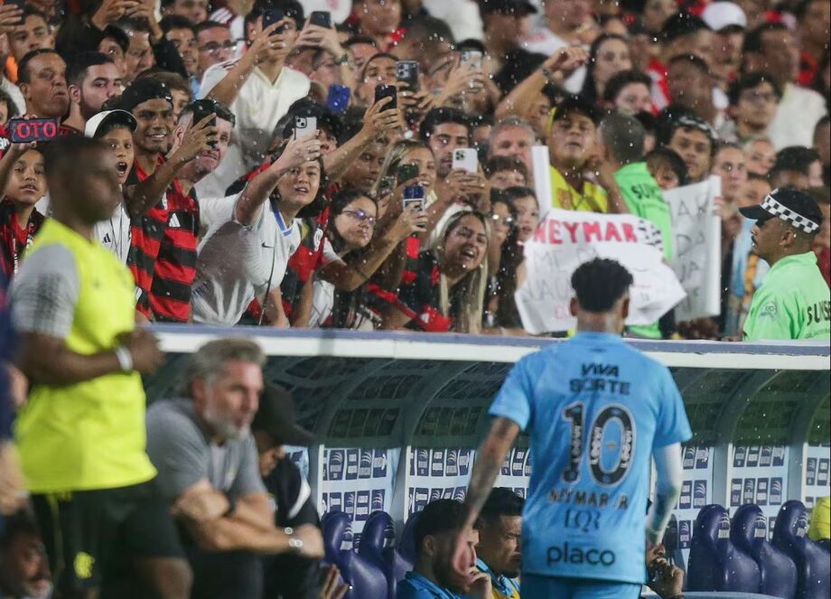 Santos reagiu após saída de Neymar, mas não o sufciente para virar