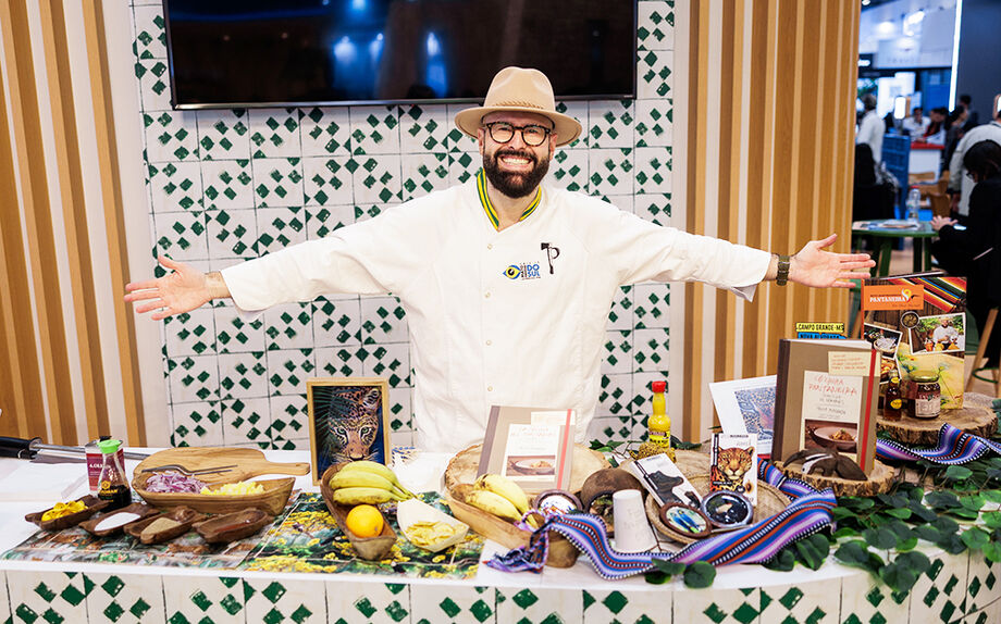 Paulo Machado destaca culinária pantaneira em eventos internacionais e reforça papel do MS na gastronomia global.