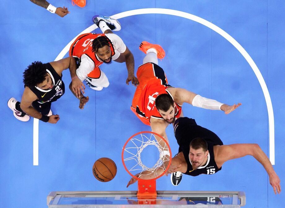 Jokic anotou 55 pontos e foi o destaque na vitória dos Nuggets nesta quarta-feira