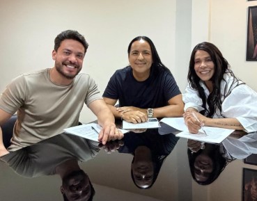 Silvânia Aquino e Berg Rabelo oficializam parceria musical sob gestão de Wesley Safadão