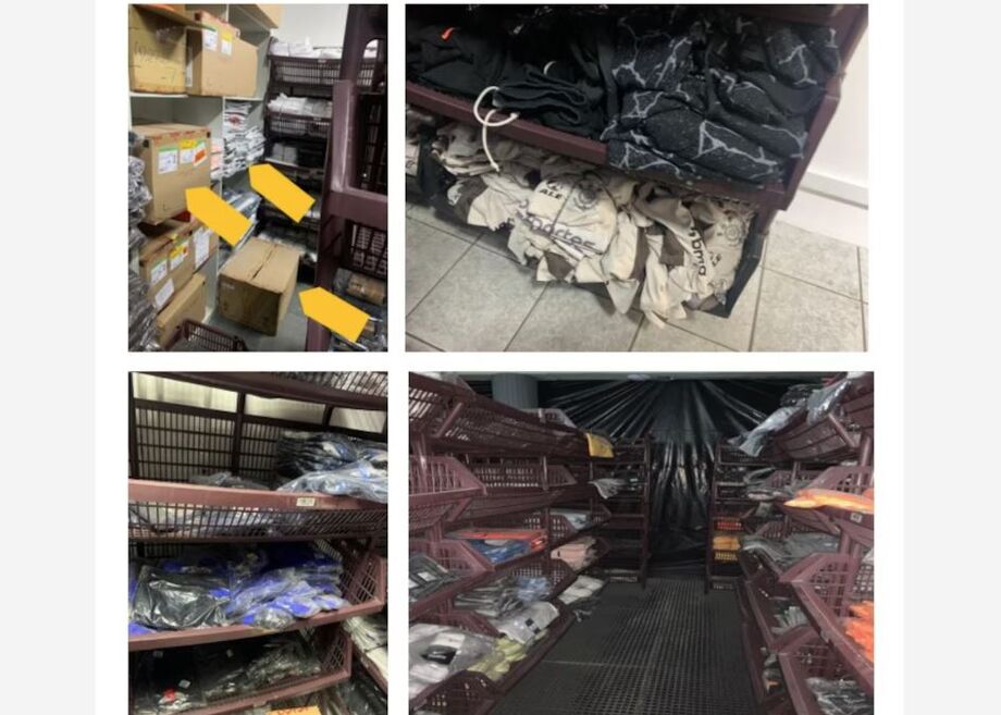 Almoxarifado do Corinthians no Parque São Jorge está em condições precárias, diz auditoria. Clube não faz inventário há quatro anos.