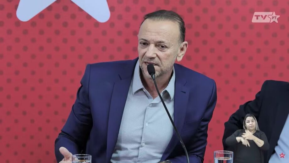 O presidente nacional do Partido dos Trabalhadores (PT), Edinho Silva, que assina notificação extrajudicial enviado ao X