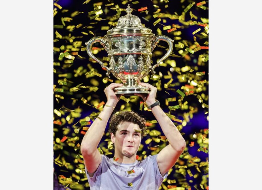 João Fonseca conquistou seu mais importante troféu na carreira profissional na Suíça.