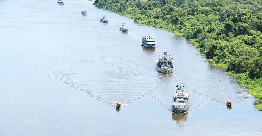 A Marinha do Brasil abriu processo seletivo com 17 vagas destinadas ao 6º Distrito Naval, sediado em Ladário, no Pantanal sul-mato-grossense
