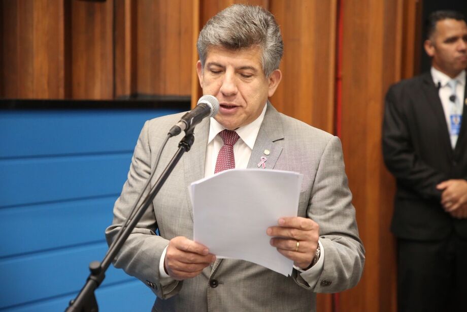 O deputado estadual Lidio Lopes