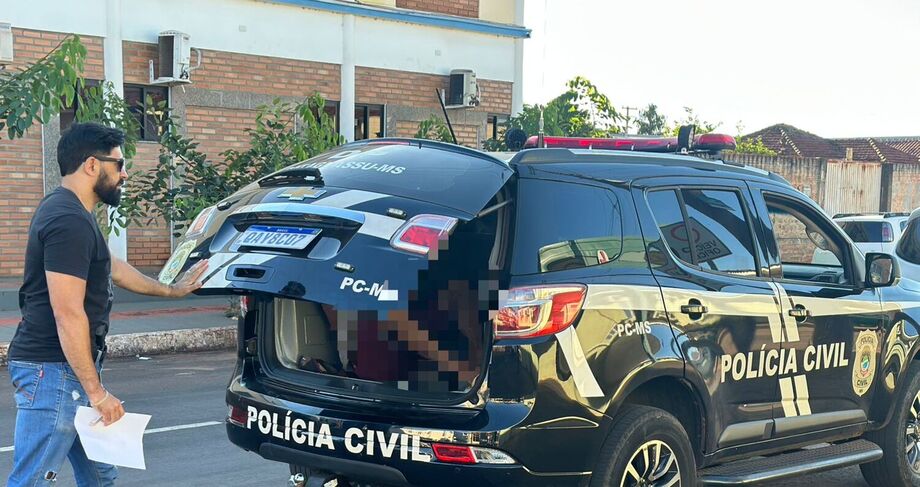 Polícia Civil de Bataguassu localizou e prendeu o foragido que estava há anos em fuga da Justiça