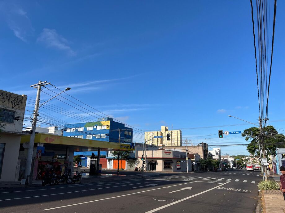 Campo Grande terá tempo firme e calor de até 34°C nesta terça-feira
