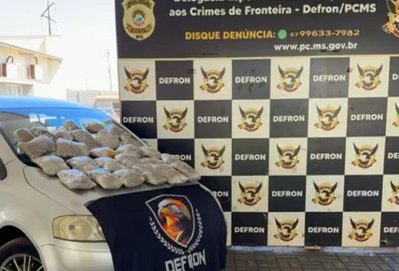 Skunk, balança e embalagens apreendidos durante operação da Defron em Dourados