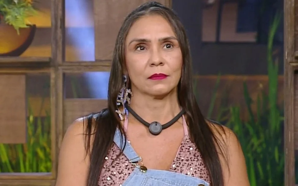Yoná Sousa em A Fazenda 17; a peoa foi eliminada do reality na noite desta quinta-feira (6)