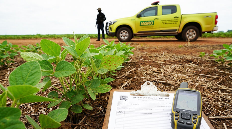 Produtores de soja em Mato Grosso do Sul têm até 10 de janeiro para declarar as áreas cultivadas à Iagro e colaborar no combate à ferrugem asiática.