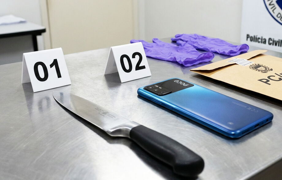 Polícia Militar foi acionada após suspeito retornar armado a chiparia no Aero Rancho, onde acabou imobilizado por clientes.