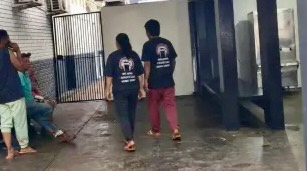 Depac de Dourados após cumprimento de mandado judicial neste sábado (13).