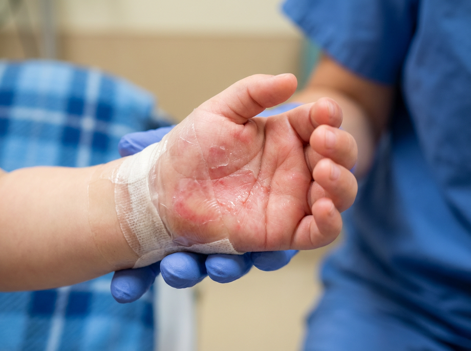 MS registra 57 casos de queimaduras em crianças pequenas em 2025, a maioria dentro de casa.