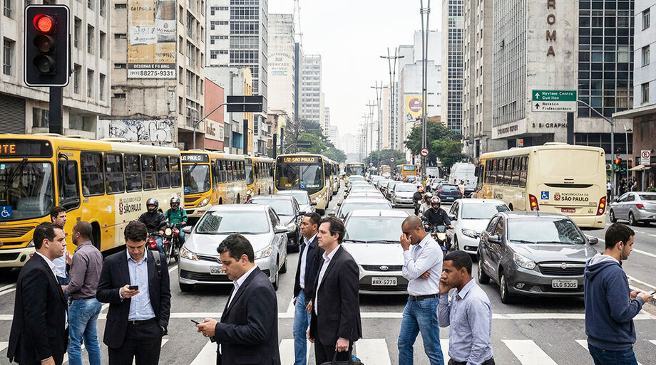 Estudo global aponta São Paulo entre as cidades com maior estresse no mundo, diante de desafios urbanos
