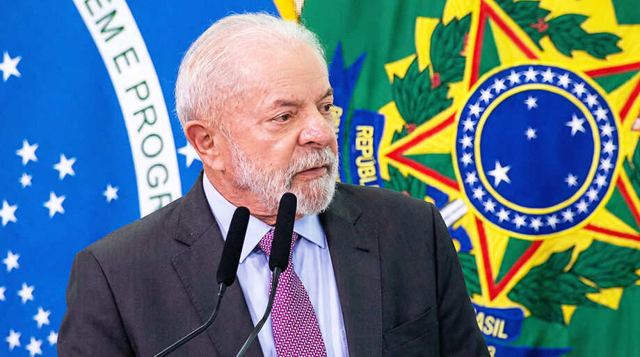 O presidente Lula