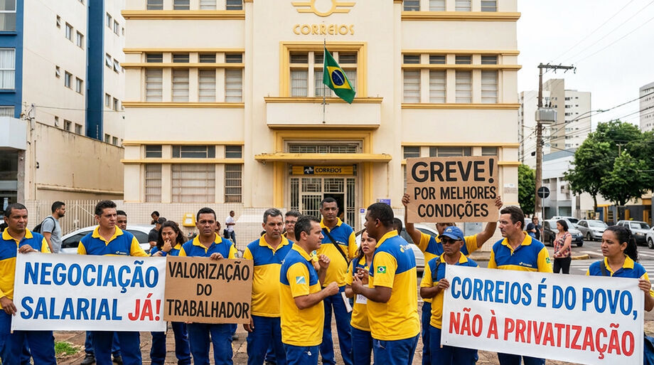 Trabalhadores dos Correios em MS decidem nesta terça-feira (23) se entram em greve por tempo indeterminado.
