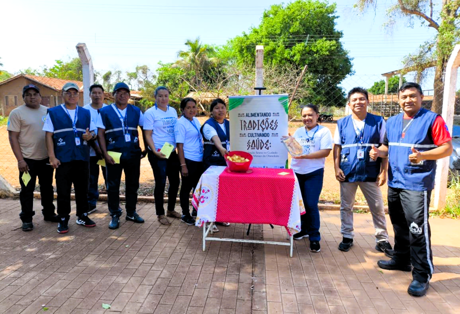 Mostra em Miranda reuniu agentes indígenas de saúde e profissionais para discutir segurança alimentar nas aldeias Terena.