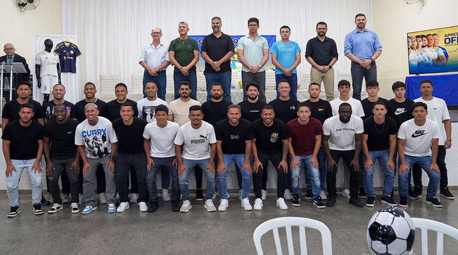 Elenco do Costa Rica inicia treinos no Laertão sob comando de Leocir Dall'Astra em busca do tricampeonato estadual em 2026.