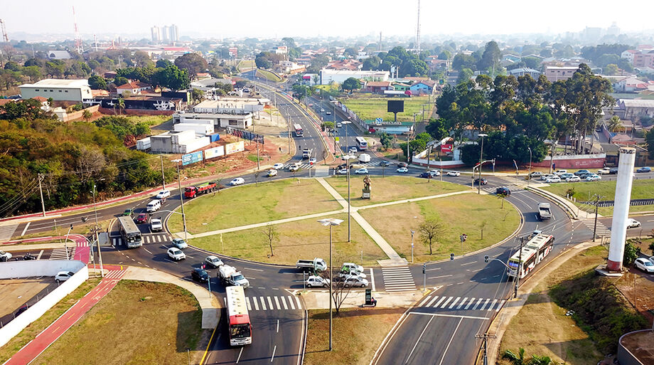 O viaduto estaiado será construido na rotatória da Coca-Cola