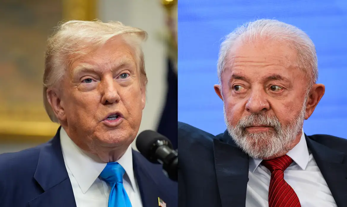 Lula conversa com Trump por telefone e pede avanço na retirada de tarifas contra produtos brasileiros.