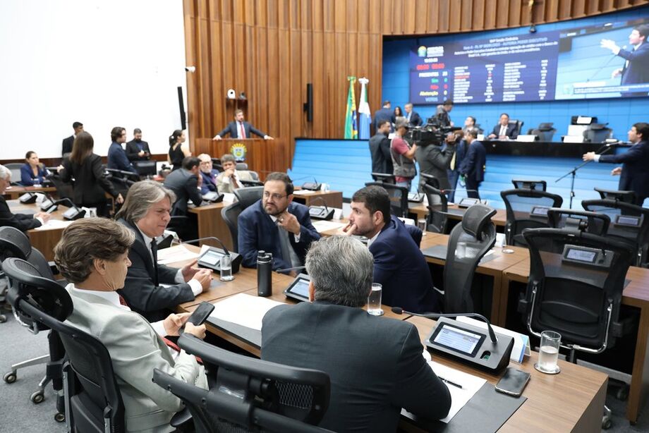 Sessão ordinária na ALEMS tem início às 9h e é aberta à imprensa e ao público geral.