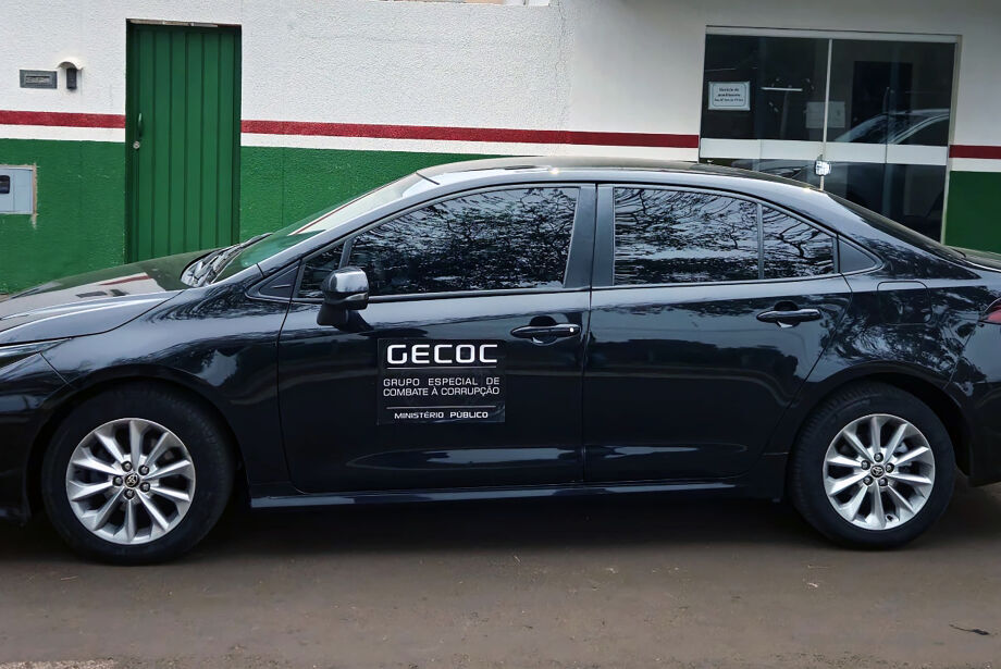 Veículo oficial do Gecoc, grupo do MPMS responsável por investigações e operações contra fraudes em contratos públicos no Estado.