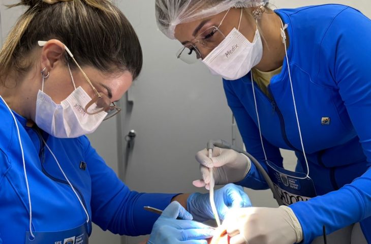 A SES reforçou a Rede de Urgência e Emergência e impulsionou o diagnóstico em saúde bucal em Inocência, com ações de capacitação e organização dos fluxos assistenciais durante a segunda fase do programa