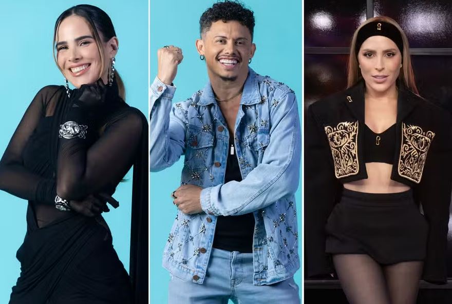 Wanessa Camargo, Silvero Pereira e Manu Bahtidão disputam o título da Dança dos Famosos neste domingo.