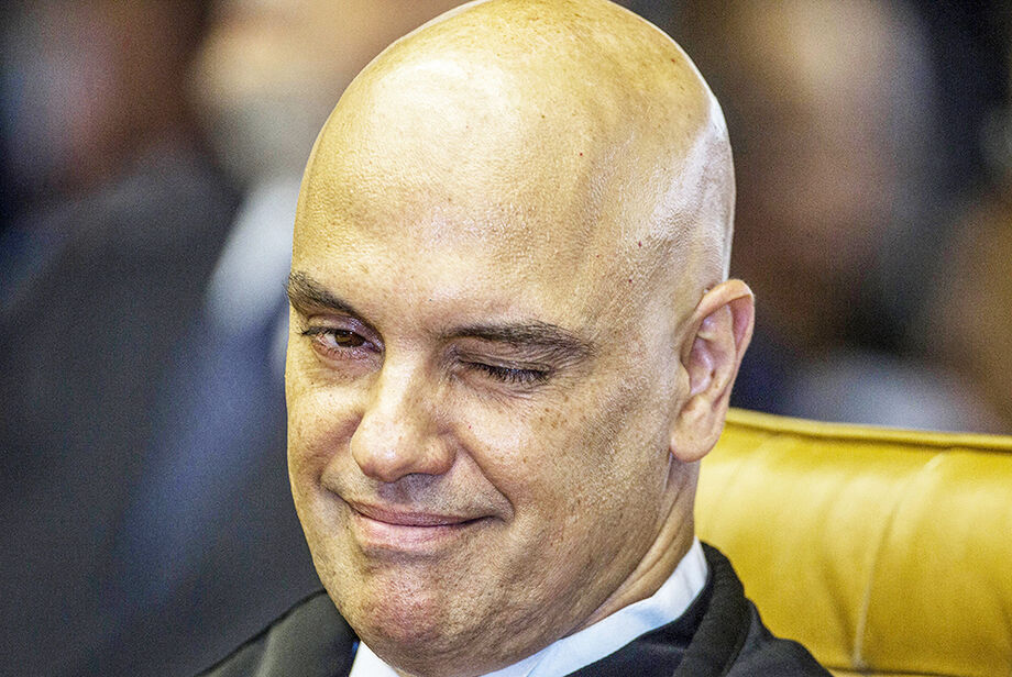 O ministro Alexandre de Moraes. Projeto que trata de impeachment de ministros do STF foi adiado para 2026 após pedido do relator Weverton Rocha.