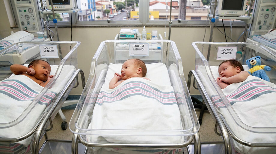 MS teve menos nascimentos e aumento de óbitos entre idosos em 2024, segundo o IBGE.