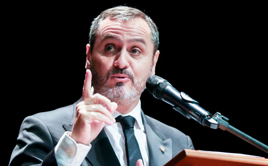 O diretor-geral da Polícia Federal, Andrei Passos Rodrigues