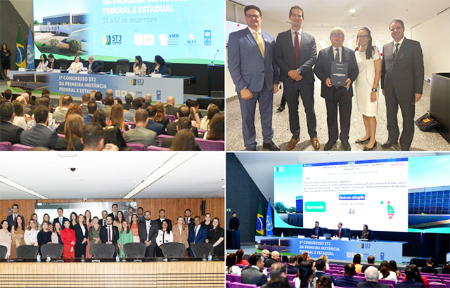 Magistrados de Mato Grosso do Sul participaram ativamente do congresso do STJ que aprovou enunciados jurídicos com impacto nacional, como o uso de provas de IA e inventário digital.