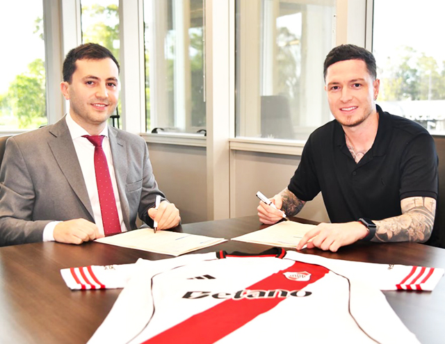 Aníbal Moreno assina com River Plate até 2029.