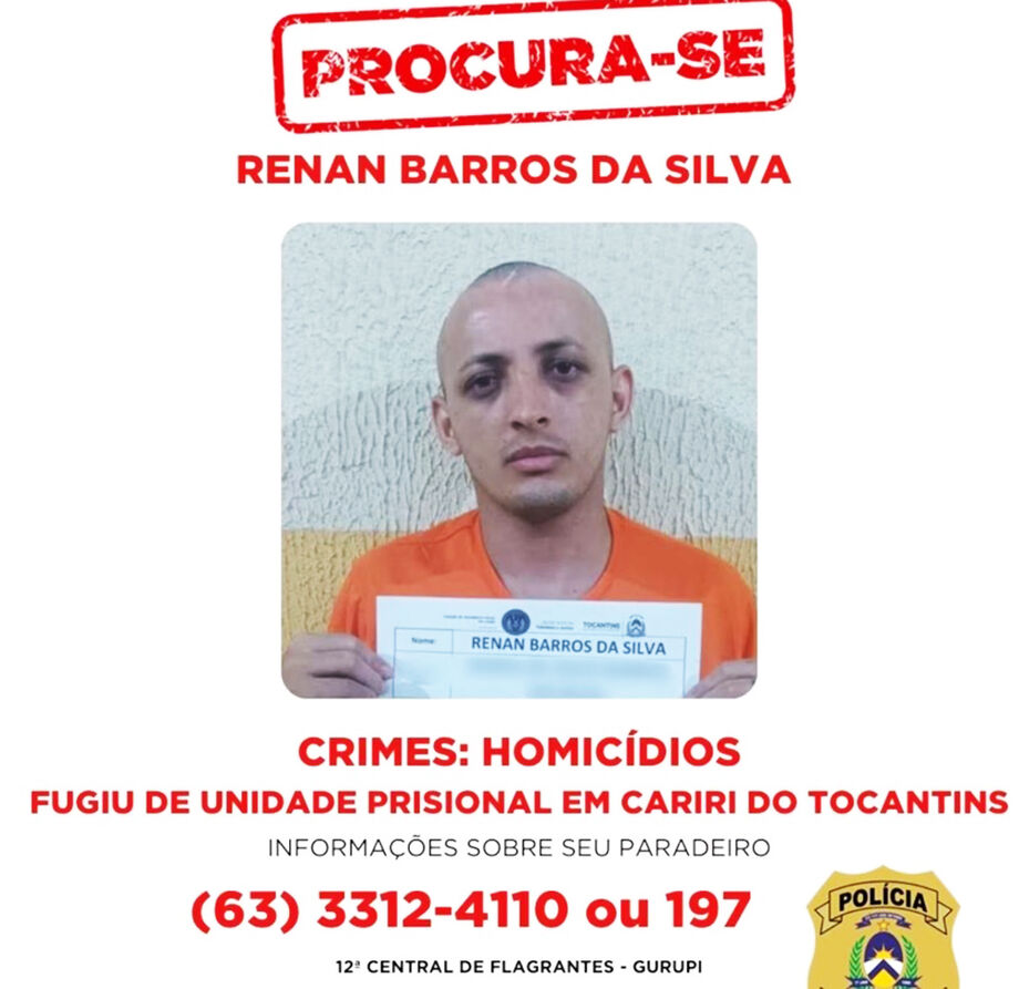 Renan Barros da Silva, de 26 anos, ficou conhecido como serial killer da rotatória após matar seis pessoas entre 2020 e 2021