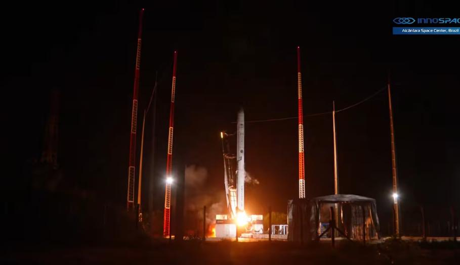 Veículo da empresa sul-coreana Innospace foi lançado de Alcântara, mas colidiu com o solo segundos após decolar, segundo a FAB