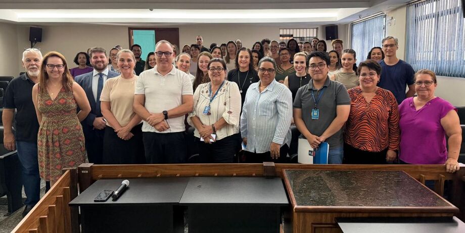 Capacitação reuniu profissionais de vários setores para padronizar a Escuta Especializada em Três Lagoas.