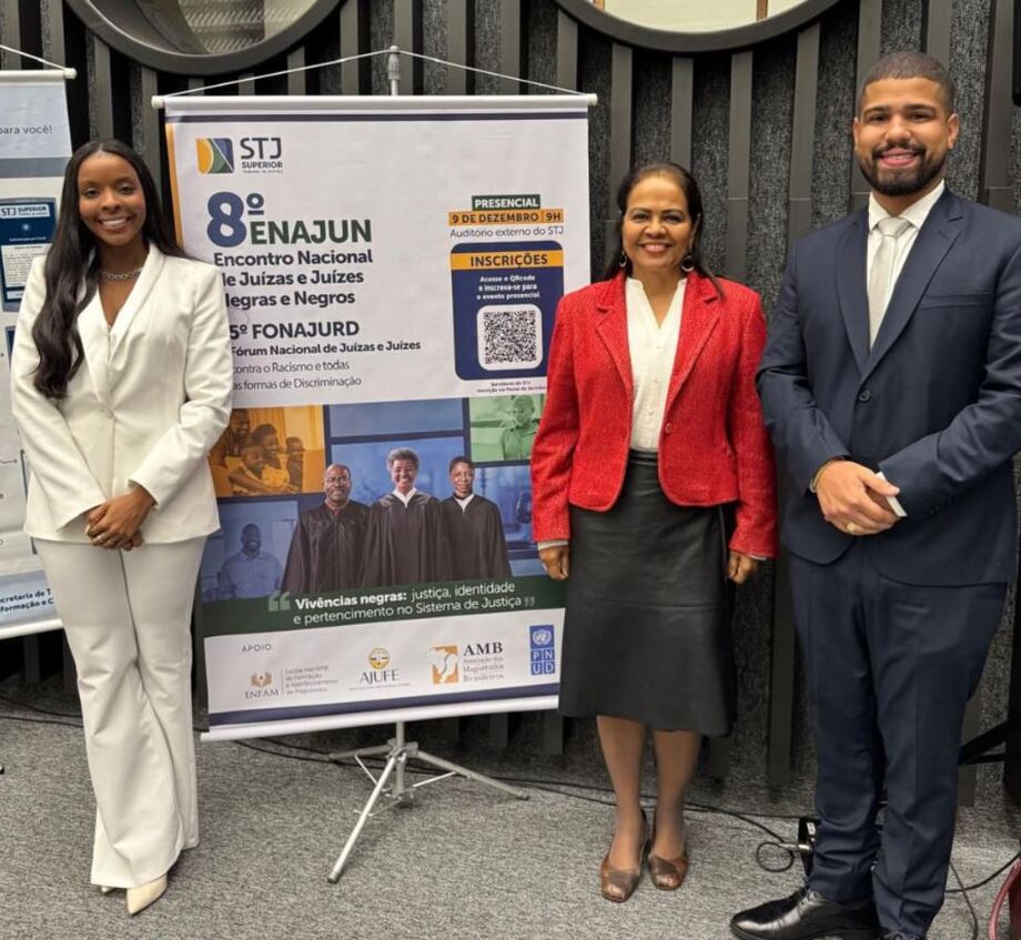 Juízes e desembargadora do TJMS representaram o Estado em encontro nacional sobre justiça e igualdade racial, realizado no STJ.