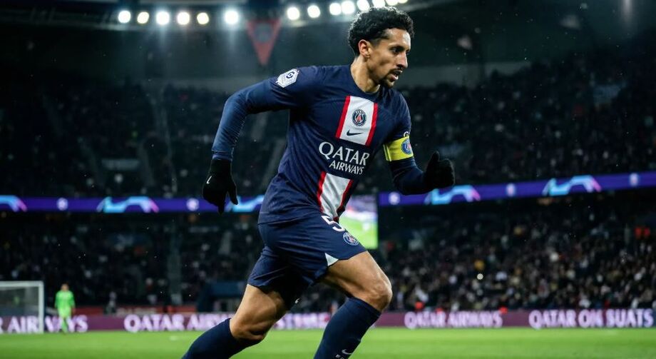 Marquinhos pode desfalcar o PSG na final da Copa Intercontinental por lesão no quadril.