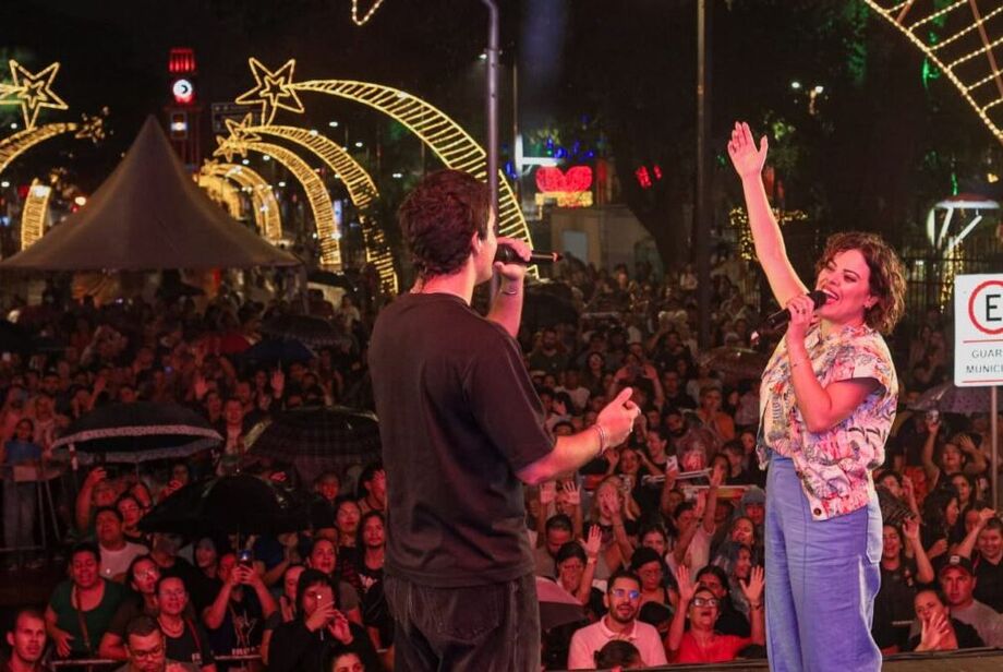 Mesmo com chuva, milhares acompanharam Ana Paula Valadão no Natal dos Sonhos em Campo Grande