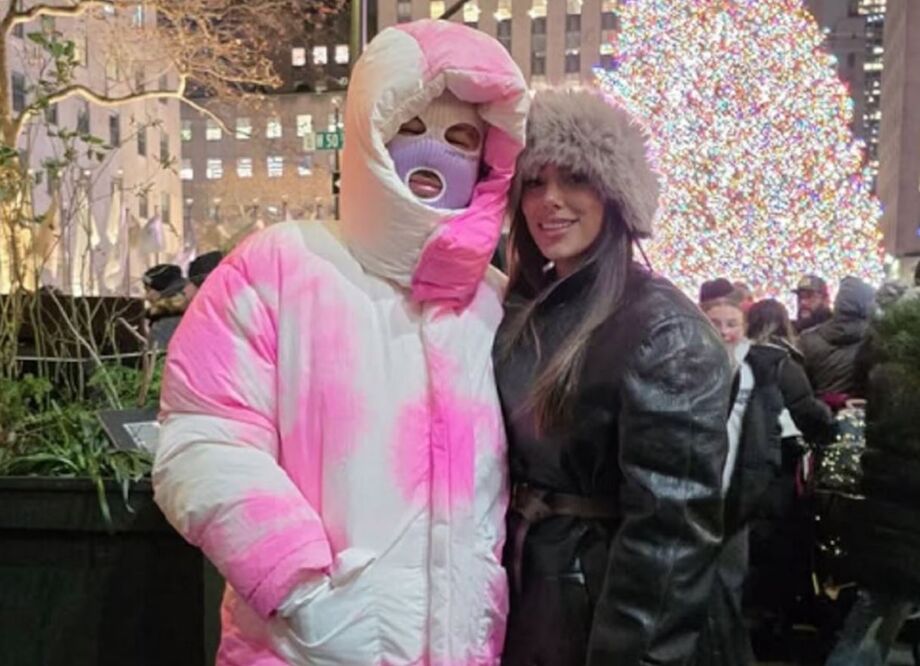 Neymar usou jaqueta e balaclava para se proteger do frio e do reconhecimento em Nova York