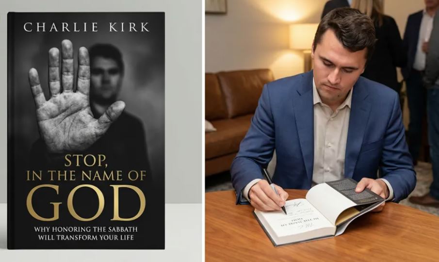 Livro póstumo de Charlie Kirk lidera vendas na Amazon após morte do ativista.