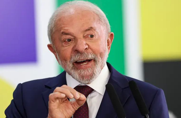 O presidente Lula durante a Cúpula do Mercosul, em Foz do Iguaçu, ao defender união regional contra o crime organizado.