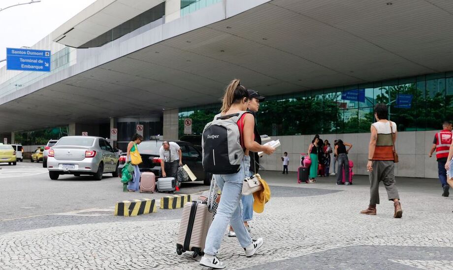 Aeroporto Santos Dumont, no centro do Rio, terá aumento gradual no limite anual de passageiros a partir de 2026.