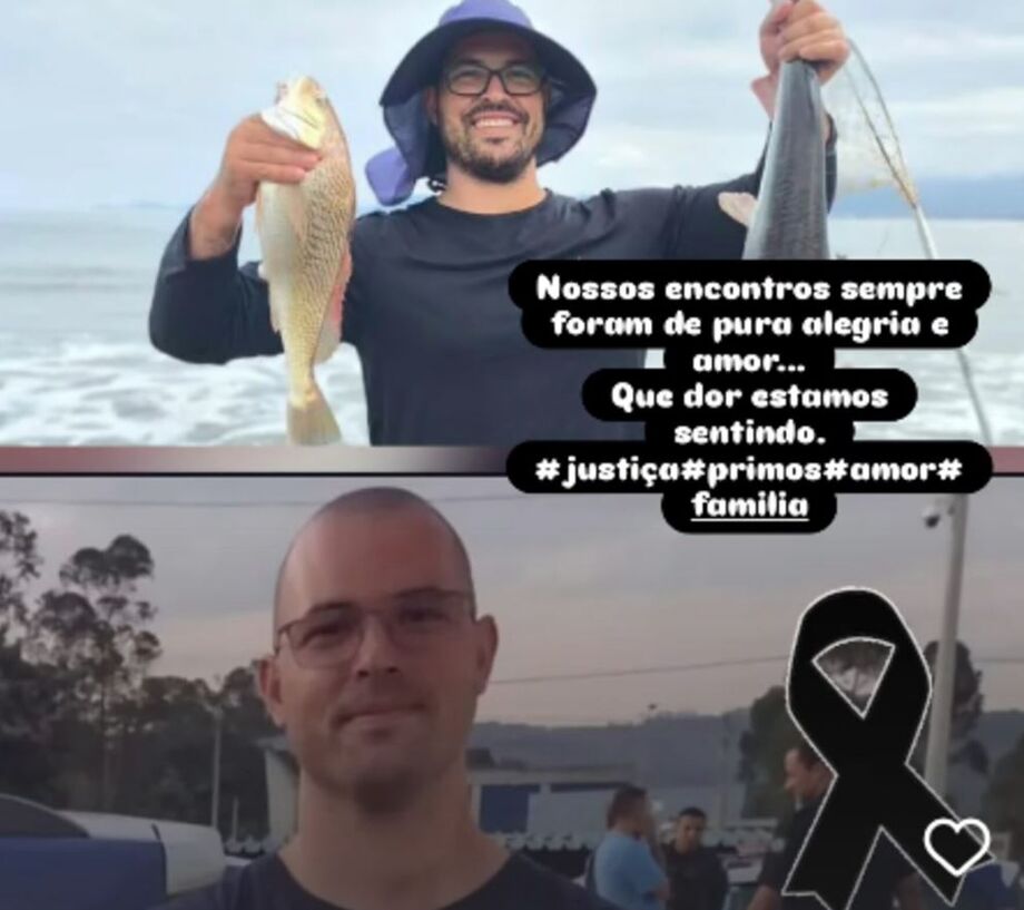 Familiares lamentaram a morte de Nelson Caetano de Lima Neto.