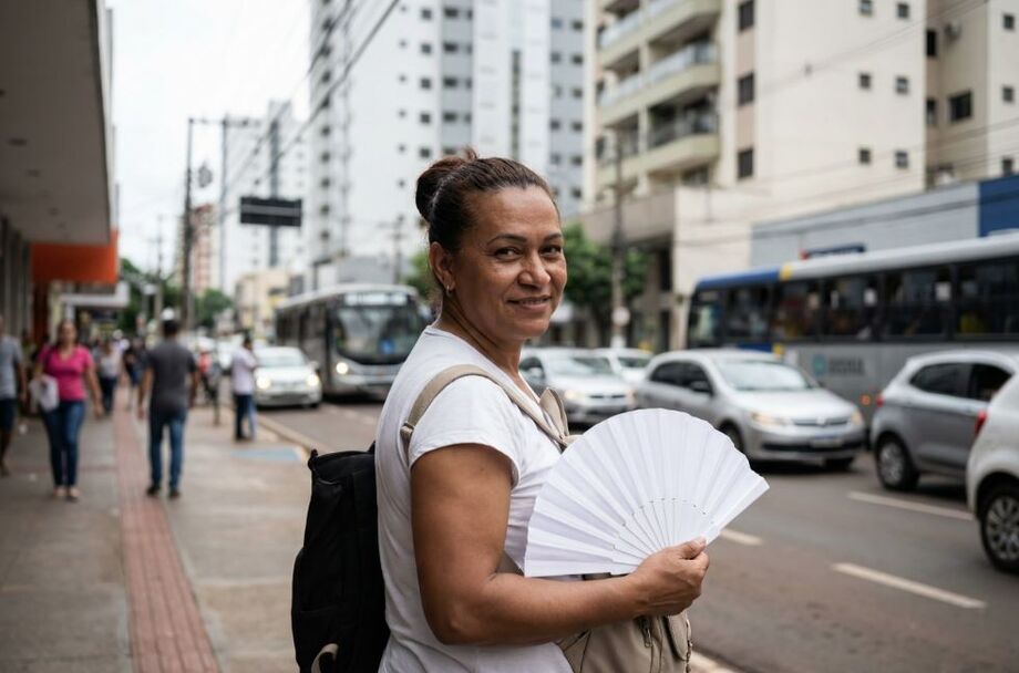 Calor intenso atinge Mato Grosso do Sul, que permanece sob alerta vermelho emitido pelo Inmet.