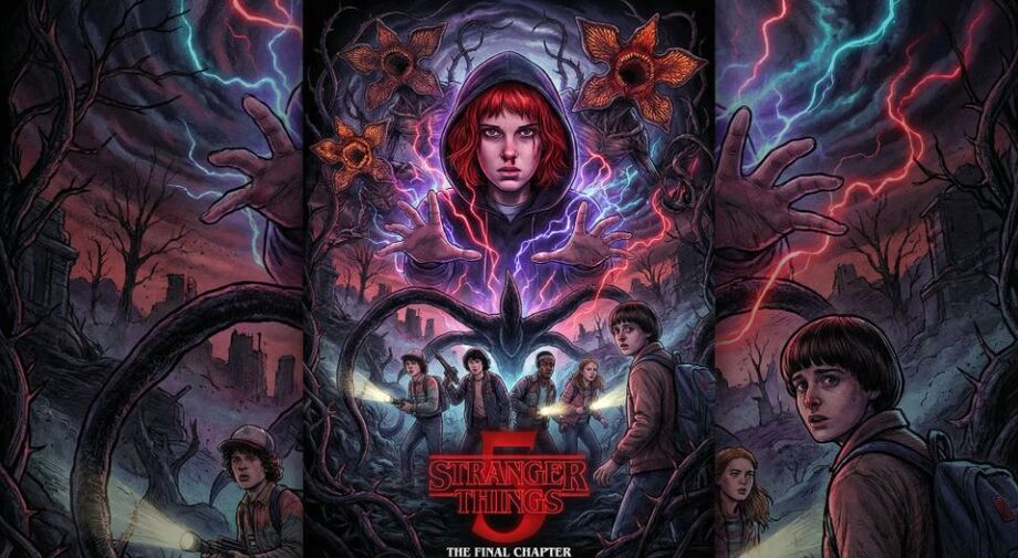 Trailer do episódio final de Stranger Things antecipa confronto decisivo e clima de despedida da série.